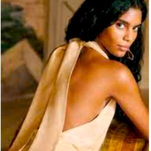 Sezane Luana Jumpsuit Light Beige - Size 6